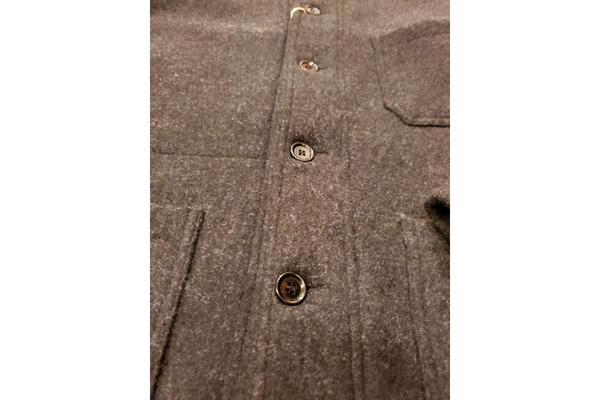 Vetra Double Face Melton Wool Jacket | Garmentory