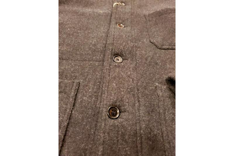 Vetra Double Face Melton Wool Jacket | Garmentory