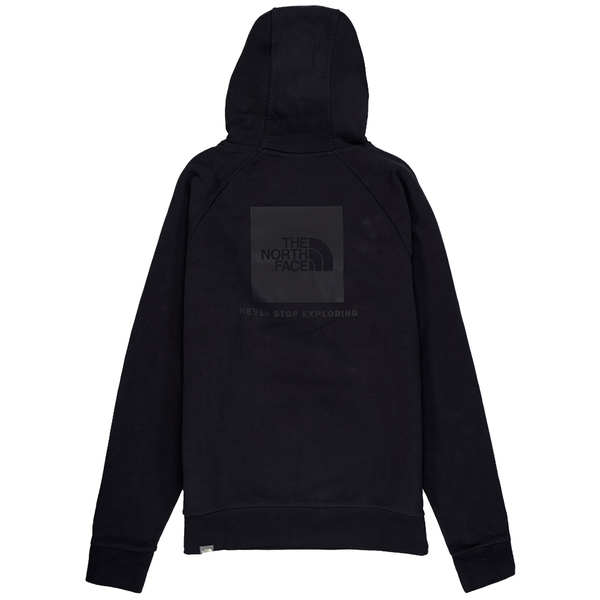 The North Face Raglan Redbox Hoodie - Weathered Black The North Face Raglan Redbox Hoodie - Weathered Black