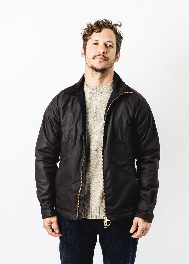 Barbour Floccus Wax Jacket - Rustic | Garmentory