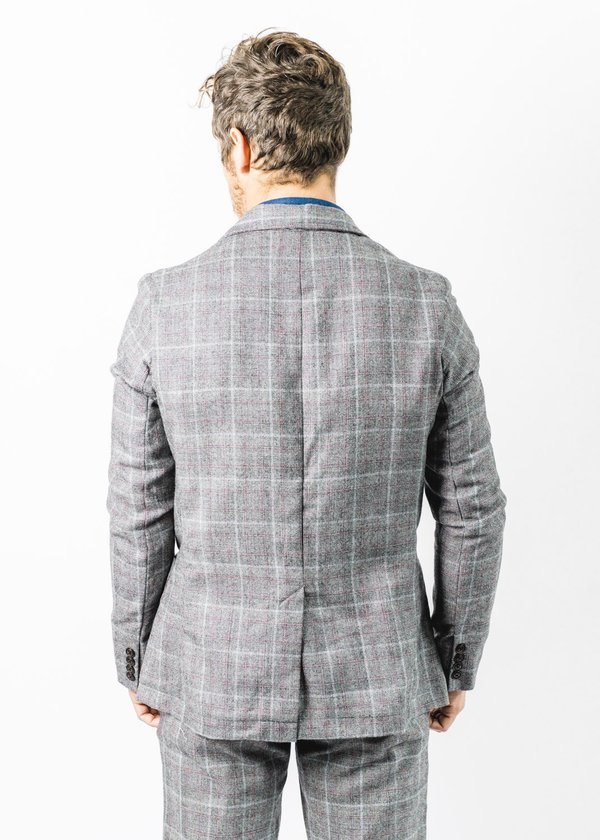 Corridor Wool Glencheck Blazer Corridor Wool Glencheck Blazer