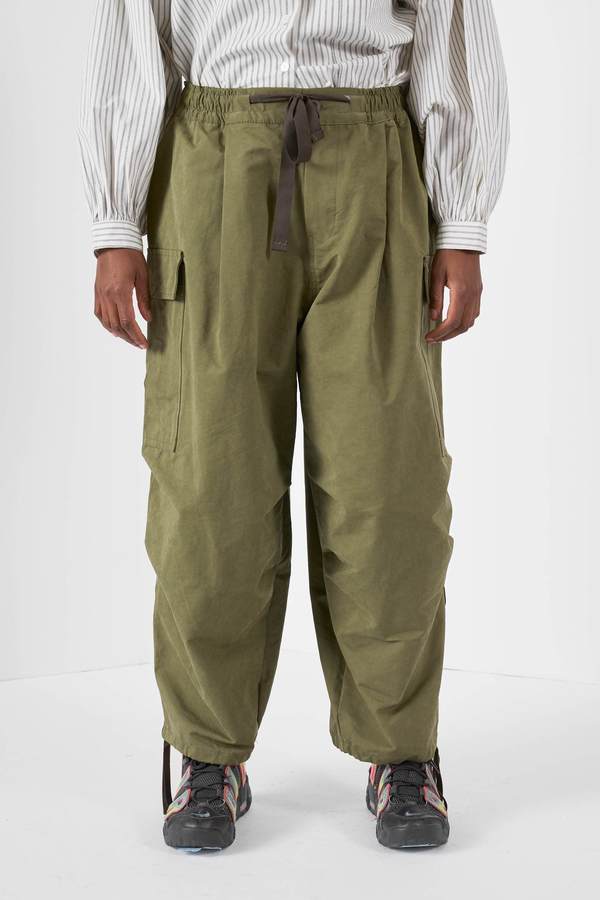Anglan Cargo Balloon Pants - Khaki | Garmentory