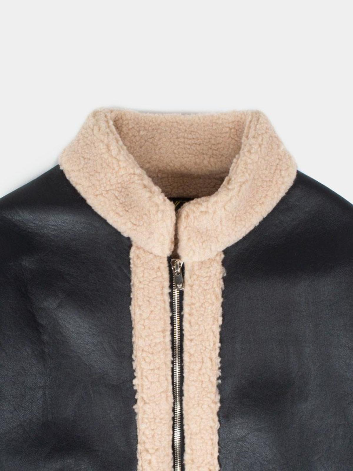 Needles Synthetic Boa Zipped Tibetan Jacket - Black | Garmentory