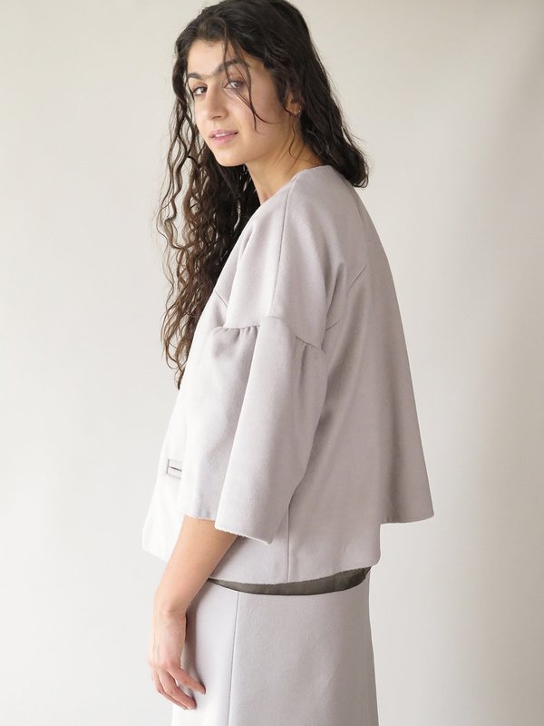 erica tanov fontaine jacket - stone erica tanov fontaine jacket - stone