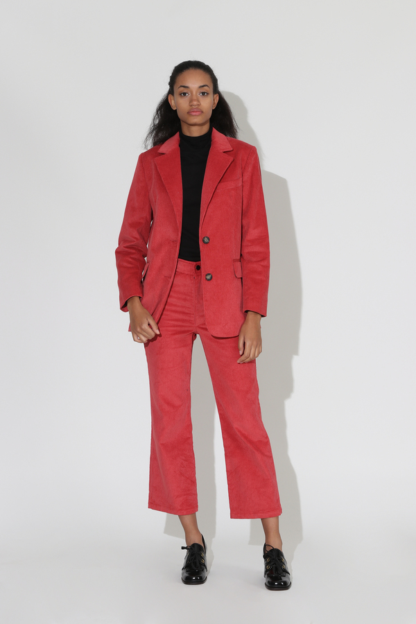 No.6 Leon Corduroy Blazer - Rose No.6 Leon Corduroy Blazer - Rose