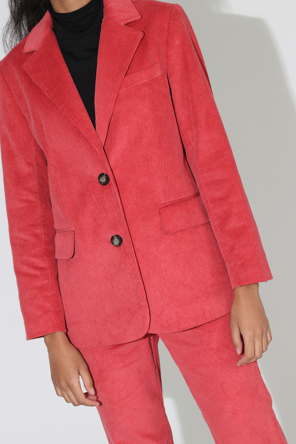 No.6 Leon Corduroy Blazer - Rose No.6 Leon Corduroy Blazer - Rose