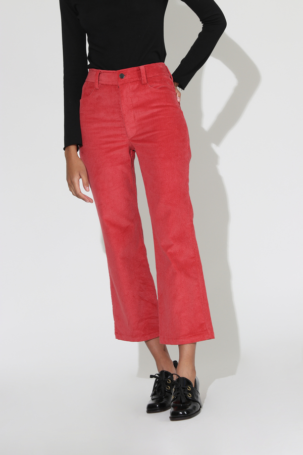 No.6 Tuesday Corduroy Jean - Rose No.6 Tuesday Corduroy Jean - Rose