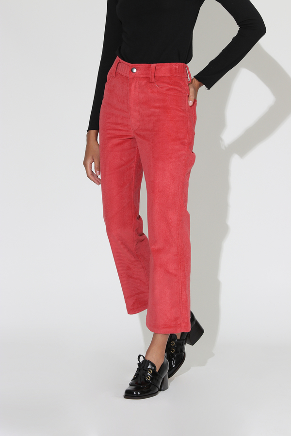 No.6 Tuesday Corduroy Jean - Rose No.6 Tuesday Corduroy Jean - Rose