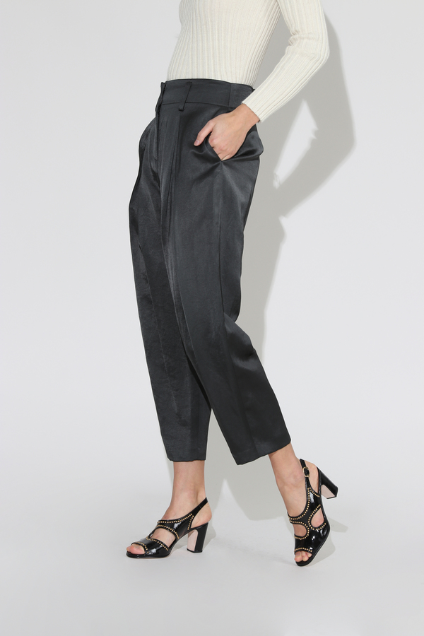 No.6 Hollis Sateen Pant - Petrol No.6 Hollis Sateen Pant - Petrol