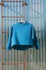 KAAREM Ostra Long Sleeve Raglan Top - Blue - Thumbnail 2