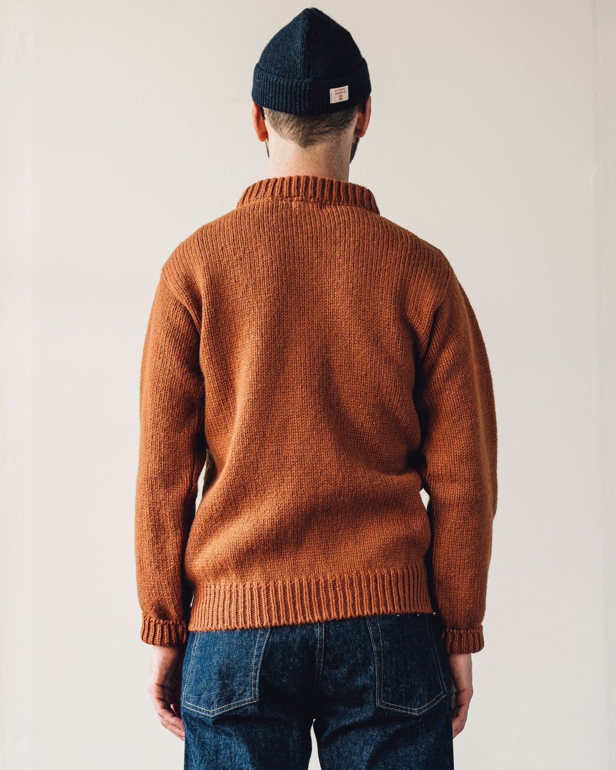 UNISEX Devold Nansen Crew Neck Sweater - Rust | Garmentory