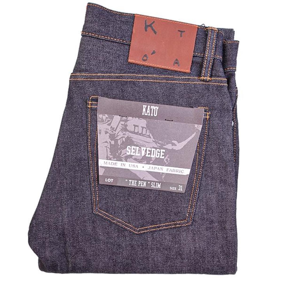 Brooklyn x KATO The Pen 13oz Raw Indigo Selvedge Denim - Image 1 of 4