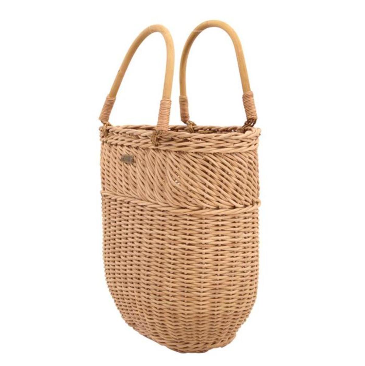 Olli Ella Rattan Large Bucket Bag Garmentory