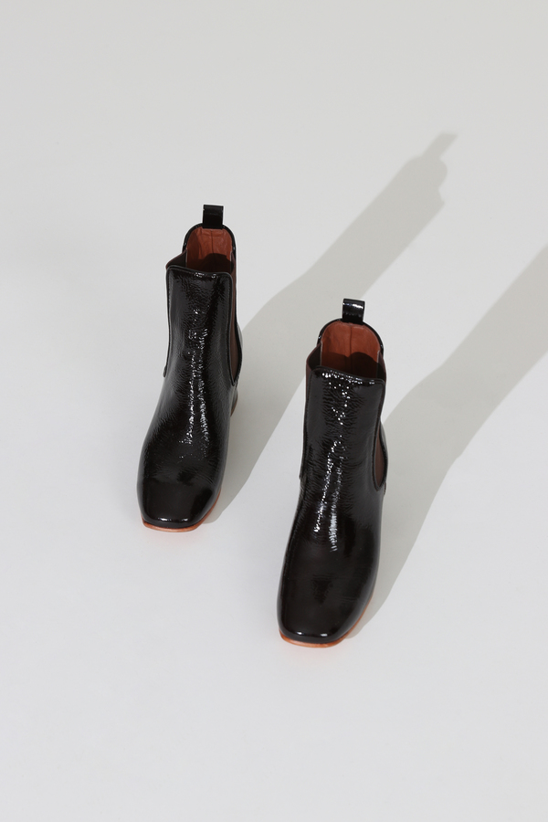 No.6 Bristol Crinkle Ankle Boot - Espresso No.6 Bristol Crinkle Ankle Boot - Espresso