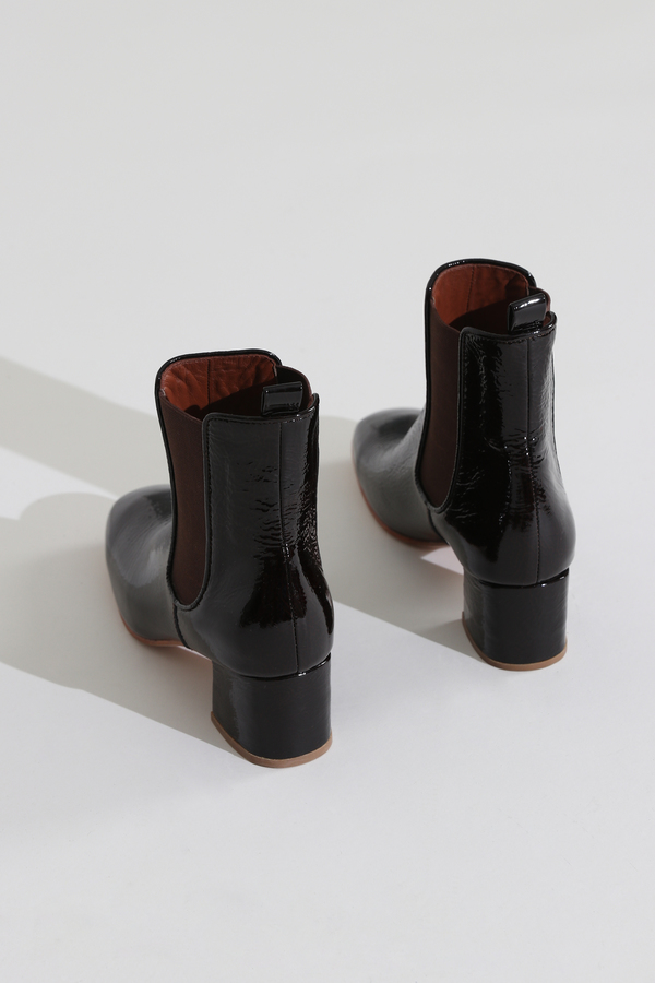 No.6 Bristol Crinkle Ankle Boot - Espresso No.6 Bristol Crinkle Ankle Boot - Espresso