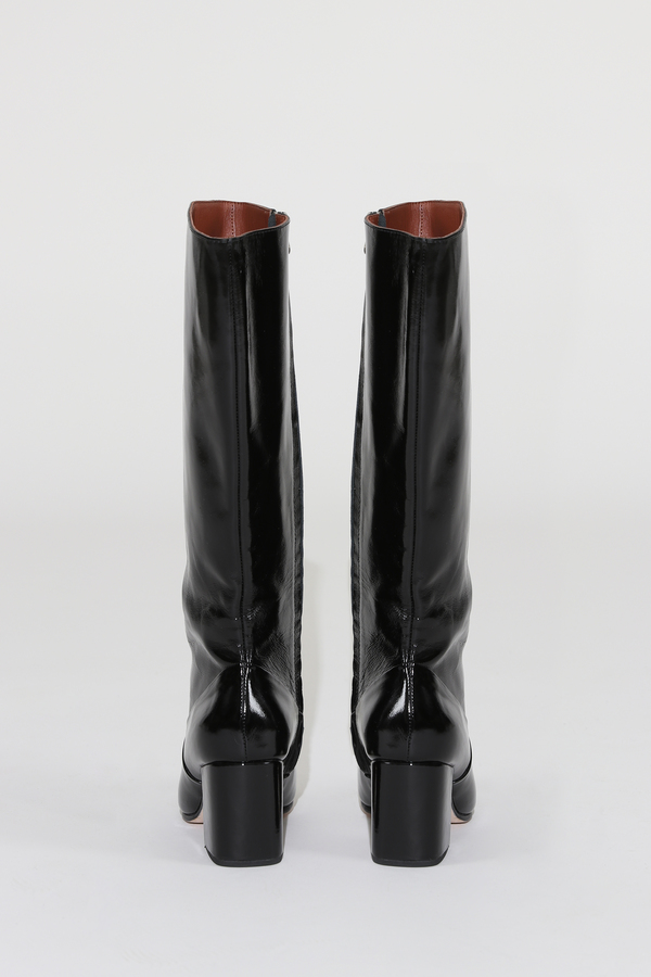 No.6 Sloan Leather Knee High Boot - Ink No.6 Sloan Leather Knee High Boot - Ink