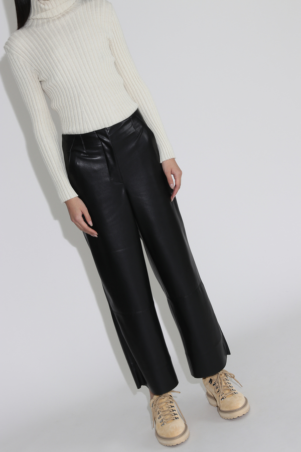 Nanushka Africa Wide Leg Pants - Black Nanushka Africa Wide Leg Pants - Black