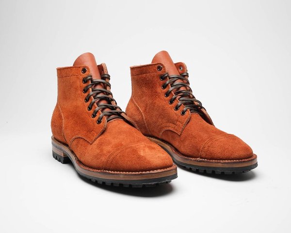 Viberg Taurus Roughout Service Boot - Tan Viberg Taurus Roughout Service Boot - Tan