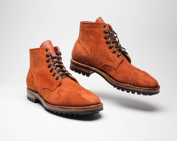 Viberg Taurus Roughout Service Boot - Tan Viberg Taurus Roughout Service Boot - Tan