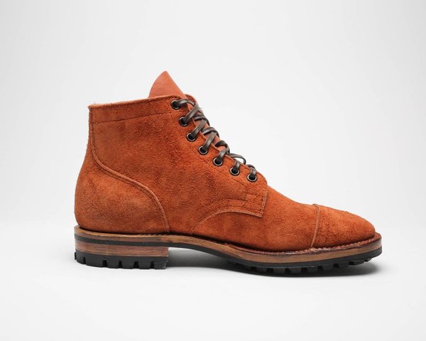 Viberg Taurus Roughout Service Boot - Tan Viberg Taurus Roughout Service Boot - Tan