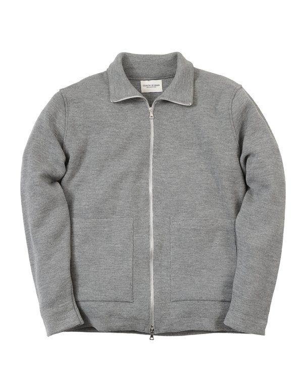 Country of Origin Zip-Thru Merino Jacket Country of Origin Zip-Thru Merino Jacket