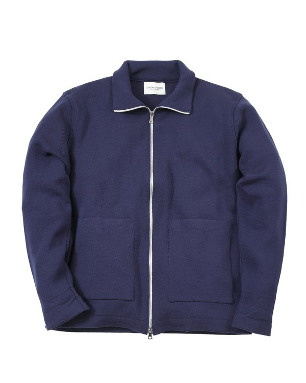Country of Origin Zip-Thru Merino Jacket Country of Origin Zip-Thru Merino Jacket
