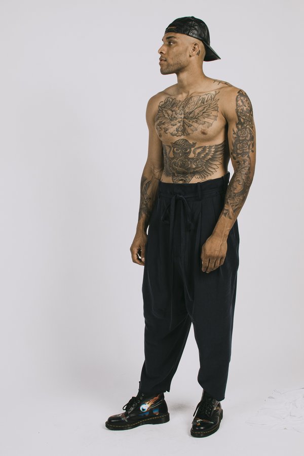 l'equip Tencel M10 Trouser - Navy l'equip Tencel M10 Trouser - Navy