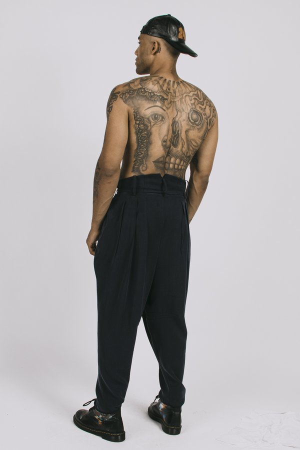 l'equip Tencel M10 Trouser - Navy l'equip Tencel M10 Trouser - Navy
