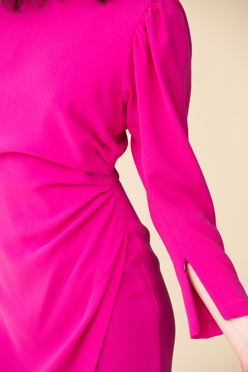 alc jane dress pink A.L.C. Jane Dress Shocking Pink 2