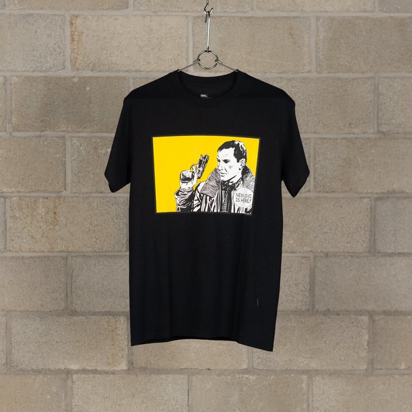 NEXUSVII. NXVII. IS HERE T-Shirt - Black/Yellow NEXUSVII. NXVII. IS HERE T-Shirt - Black/Yellow