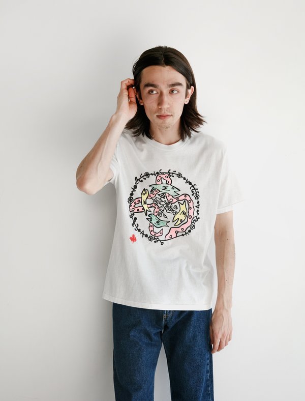 Our Legacy Chambre Séparée Coloured In Box Event T-Shirt Our Legacy Chambre Séparée Coloured In Box Event T-Shirt