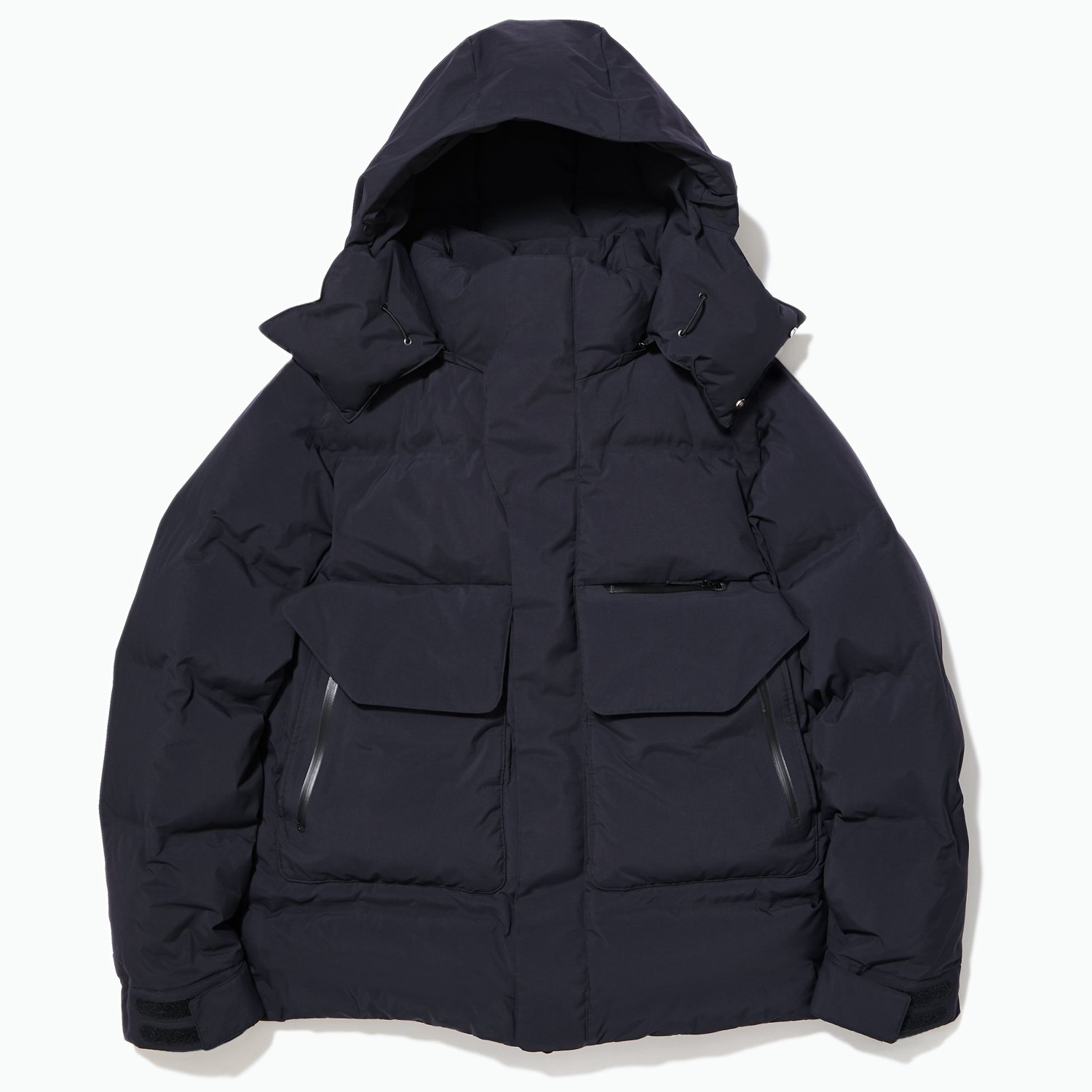 Goldwin GORE-TEX INFINIUM Down Short Parka - Black | Garmentory