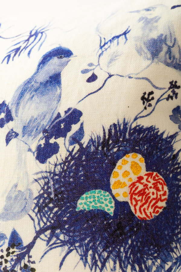 Olivia Wendel Birds Nest Pillow Olivia Wendel Birds Nest Pillow