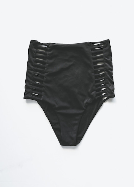 Fenntessa Swimwear - High Waisted Bottom in Black Fenntessa Swimwear - High Waisted Bottom in Black