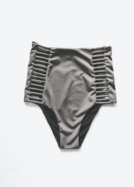 Fenntessa Swimwear - High Waisted Bottom in Smoke Fenntessa Swimwear - High Waisted Bottom in Smoke