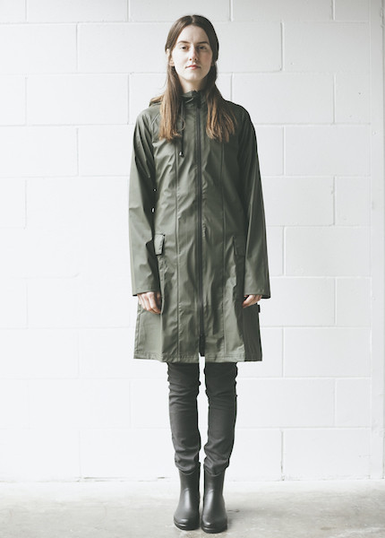 Rains - A Jacket in Green Rains - A Jacket in Green