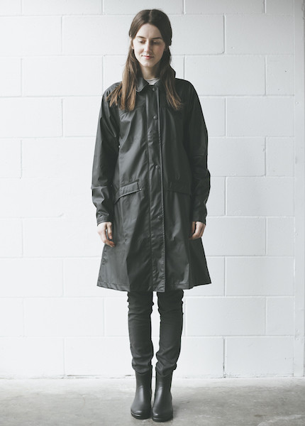 Rains - Bell Jacket in Black Rains - Bell Jacket in Black