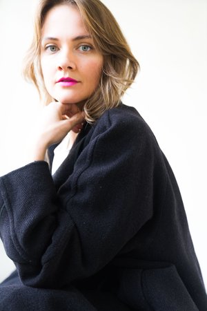 Backtalk PDX Vintage Wool Coat - Black Backtalk PDX Vintage Wool Coat - Black