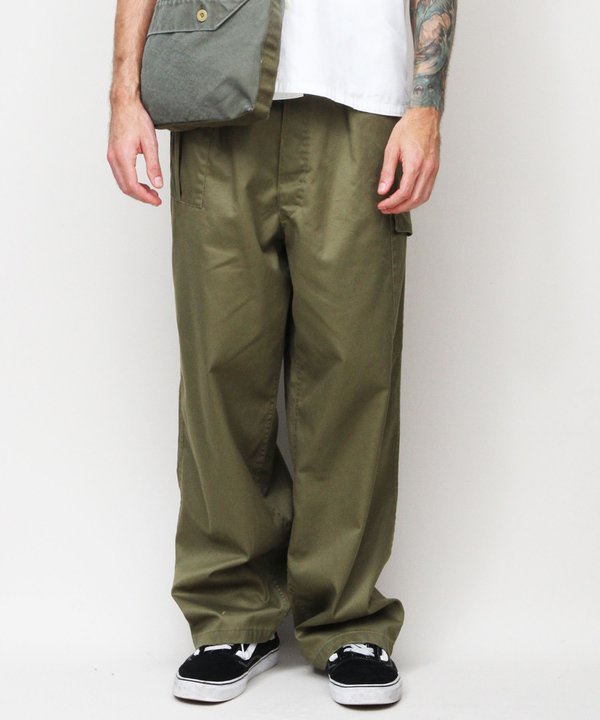 Bedwin & The Heartbreakers Raven 10/L Belgian Cargo Pants - Army Green Bedwin & The Heartbreakers Raven 10/L Belgian Cargo Pants - Army Green