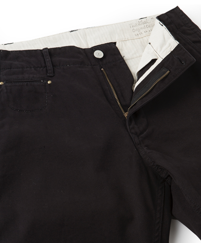 Sandinista Mfg B.C Chino Stretch Pants Straight Pants - Black