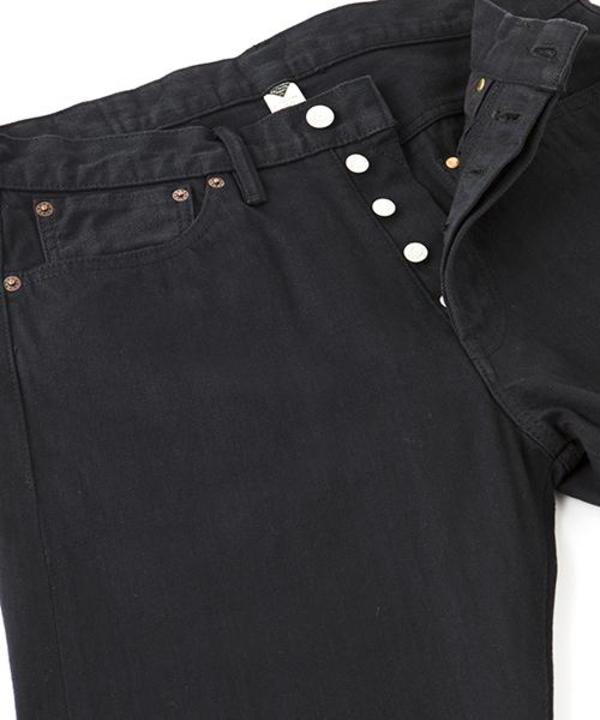 Sandinista MFG B.C. Denim Pants Straight - Black | Garmentory