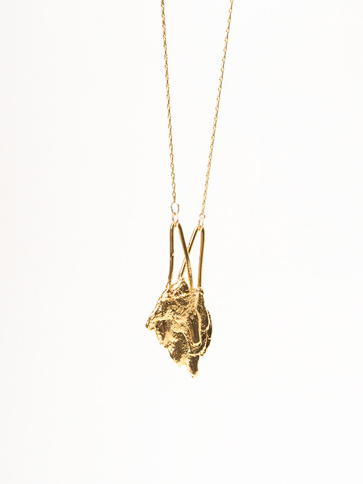 Ladyluna Bark Arrow Necklace Ladyluna Bark Arrow Necklace