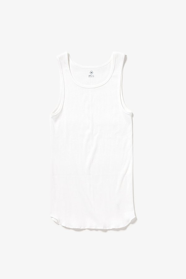 Sandinista MFG Cadet Rib Tank Top - White Sandinista MFG Cadet Rib Tank Top - White