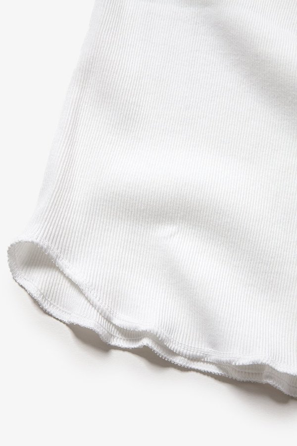 Sandinista MFG Cadet Rib Tank Top - White Sandinista MFG Cadet Rib Tank Top - White
