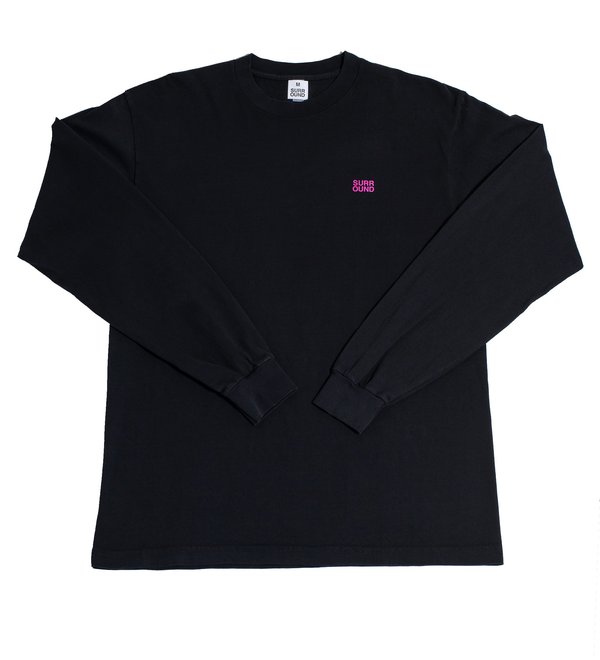Surround Ainu Long Sleeve Tee - Black Surround Ainu Long Sleeve Tee - Black
