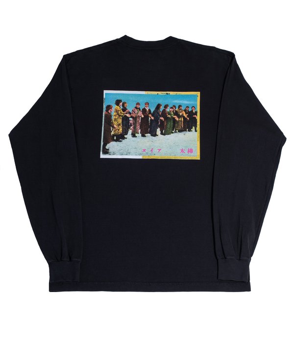 Surround Ainu Long Sleeve Tee - Black Surround Ainu Long Sleeve Tee - Black