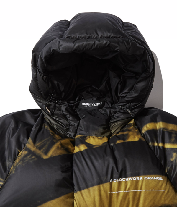 UNDERCOVER "UCX4205-1" Down Jacket - black/yellow UNDERCOVER "UCX4205-1" Down Jacket - black/yellow