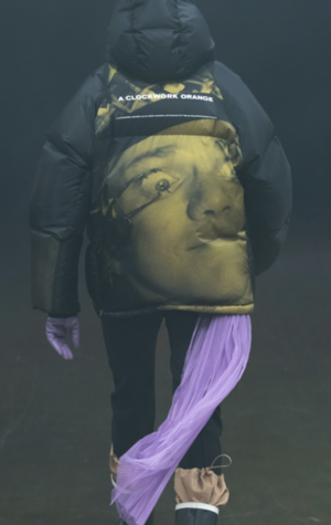 UNDERCOVER "UCX4205-1" Down Jacket - black/yellow UNDERCOVER "UCX4205-1" Down Jacket - black/yellow