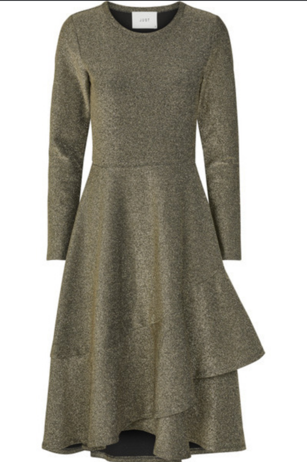 Just Female Clea Dress - Black/Gold Just Female Clea Dress - Black/Gold