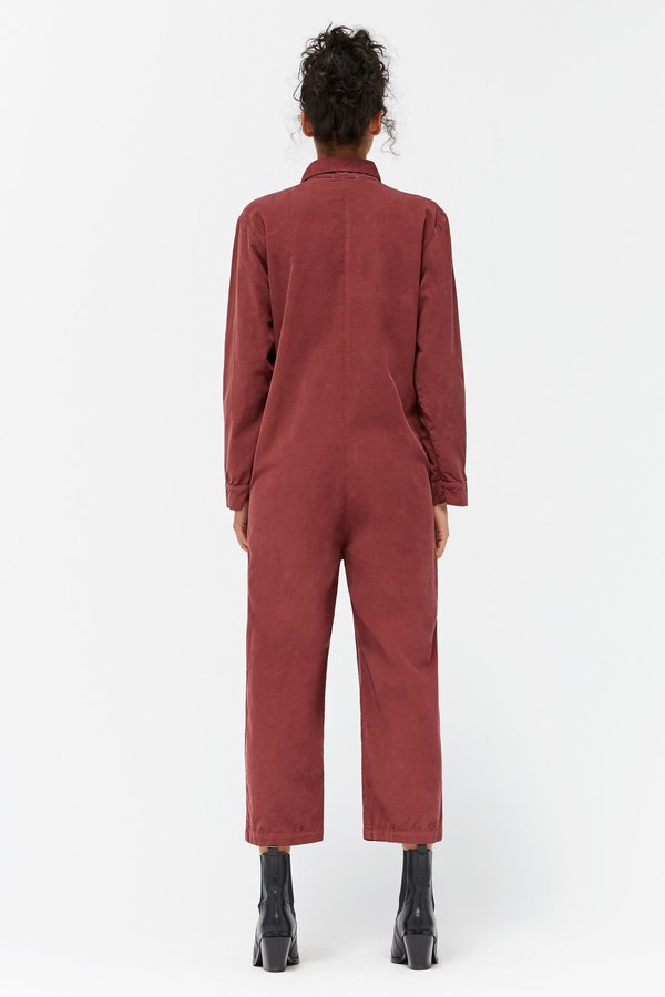 Lacausa Corduroy Charlie Jumpsuit - Jam Lacausa Corduroy Charlie Jumpsuit - Jam